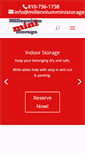 Mobile Screenshot of millenniumministorage.com